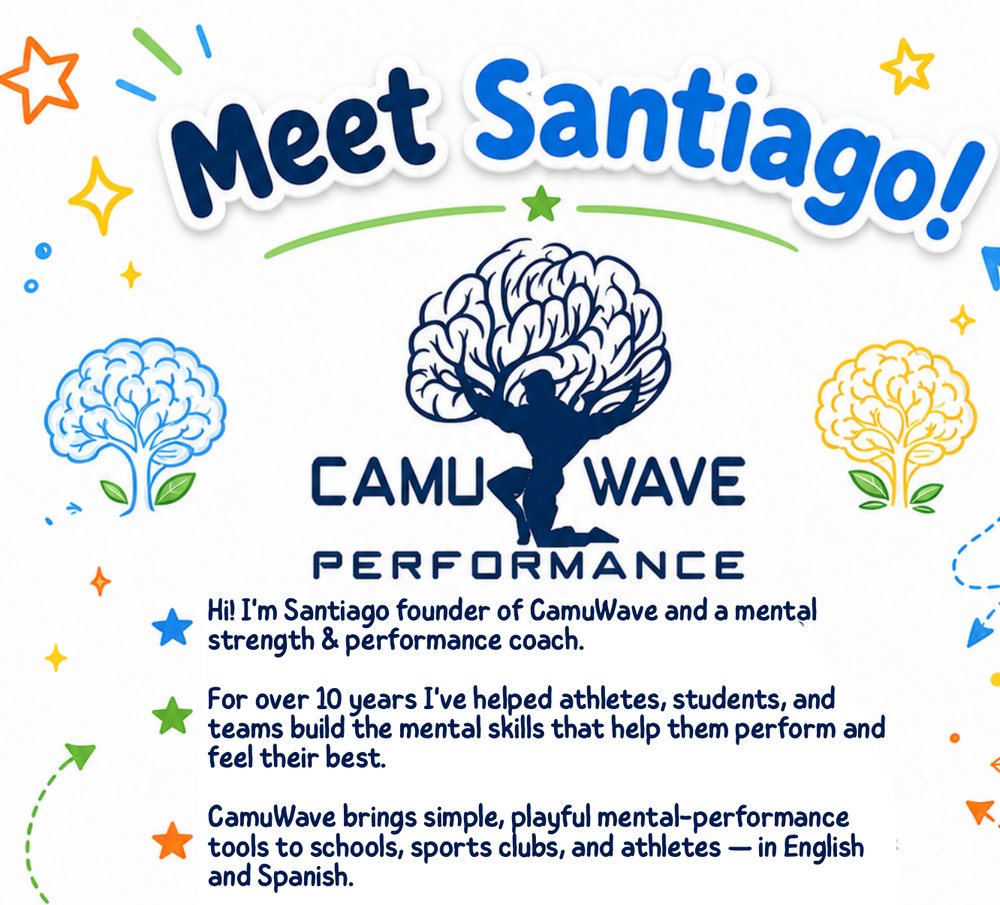 Meet Santiago page from the workbook